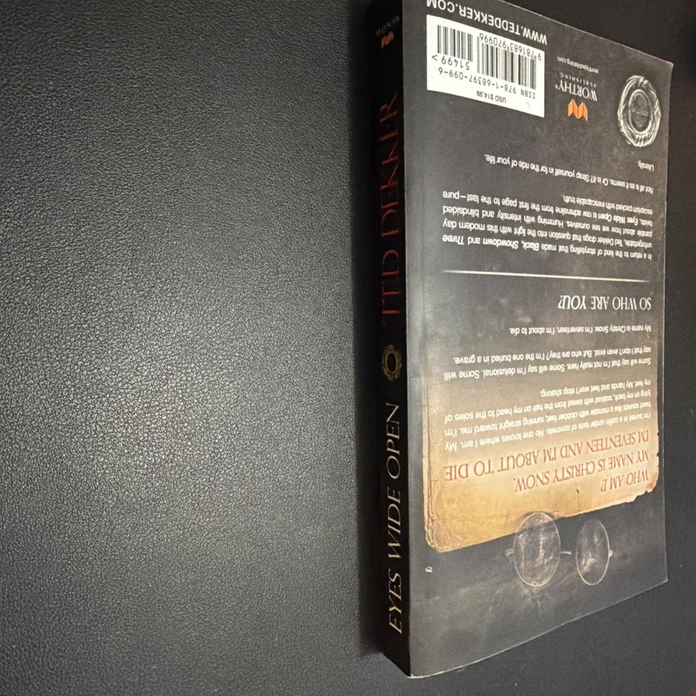 Eyes Wide Open by Ted Dekker (2014, Trade Paperback)